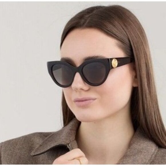 NEW GUCCI SUNGLASSES HAVANA WOMEN EYEWEAR GUCCI GG1408S 003 - Picture 3 of 4